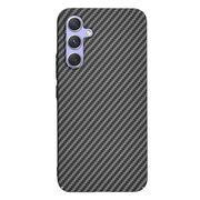 Husa pentru  Samsung Galaxy A54 5G CarbonFiber UltraSlim, Lightweight, negru