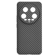 Husa pentru  Xiaomi 14 Ultra CarbonFiber UltraSlim, Lightweight, negru