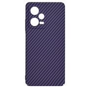 Husa pentru  Xiaomi Redmi Note 12 Pro CarbonFiber UltraSlim, Lightweight, mov