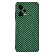 Husa pentru  Xiaomi Redmi Note 12 Pro CarbonFiber UltraSlim, Lightweight, verde