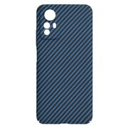 Husa pentru  Xiaomi Redmi Note 12S 4G CarbonFiber UltraSlim, Lightweight, albastru