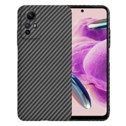 Husa pentru  Xiaomi Redmi Note 12S 4G CarbonFiber UltraSlim, Lightweight, negru