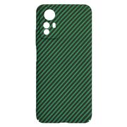 Husa pentru  Xiaomi Redmi Note 12S 4G CarbonFiber UltraSlim, Lightweight, verde