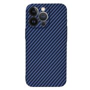 Husa pentru  iPhone 13 Pro CarbonFiber UltraSlim, Lightweight, albastru