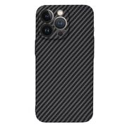 Husa pentru  iPhone 13 Pro CarbonFiber UltraSlim, Lightweight, negru