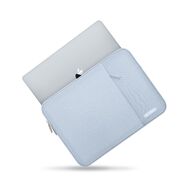 Husă Laptop 13-14" Slim SoftTouch – Design Elegant, Protecție Premium, Compartiment Accesorii, Ideală pentru MacBook, ASUS, Lenovo, HP, Dell, winter blue