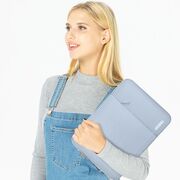 Husă Laptop 13-14" Slim SoftTouch – Design Elegant, Protecție Premium, Compartiment Accesorii, Ideală pentru MacBook, ASUS, Lenovo, HP, Dell, winter blue