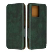 Husa tip carte pentru Motorola Edge 50 Neo Smart Wallet fata - spate protectie 360 - verde