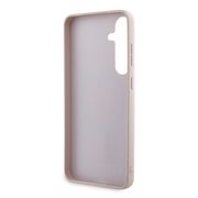 Husa pentru  Samsung Galaxy S24+ Plus Guess - 4G Collection Leather MagSafe - roz