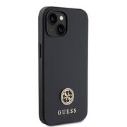 Husa pentru  iPhone 15 Guess- Strass Metal - negru