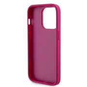 Husa pentru  iPhone 15 Pro Guess- Strass Metal - roz