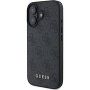 Husa pentru  iPhone 16 Guess - Hardcase 4G Classic - negru