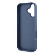 Husa pentru  iPhone 16 Plus Guess - 4G Ring Classic MagSafe - albastru