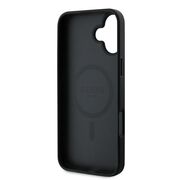 Husa pentru  iPhone 16 Plus Guess - 4G Ring Classic MagSafe - negru