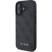 Husa pentru  iPhone 16 Plus Guess - Hardcase 4G Classic - negru