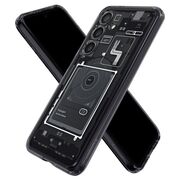 Husa premium pentru  Samsung Galaxy S24 FE Ultra Hybrid Zero One - negru