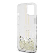 Husa pentru  iPhone 15 Guess - Liquid Glitter - transparent