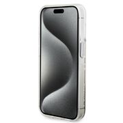 Husa pentru  iPhone 15 Pro Guess - Liquid Glitter - transparent