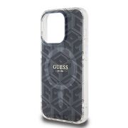Husa pentru  iPhone 15 Pro cu MagSafe Guess - IML Series - negru