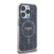 Husa pentru  iPhone 15 Pro cu MagSafe Guess - IML Series - negru