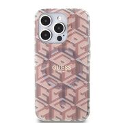 Husa pentru  iPhone 15 Pro cu MagSafe Guess - IML Series - roz