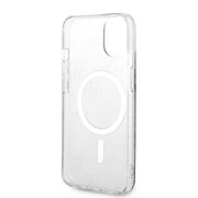 Husa pentru  iPhone 15 cu MagSafe Guess - IML Series - negru denim