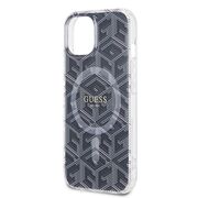 Husa pentru  iPhone 15 cu MagSafe Guess - IML Series - negru