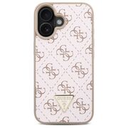 Husa pentru  iPhone 16 Guess - Hardcase 4G Series - alb