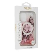 Husa pentru  iPhone 16 Guess - Liquid Glitter - roz