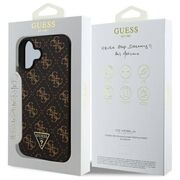 Husa pentru  iPhone 16 Plus Guess - Hardcase 4G Series - negru