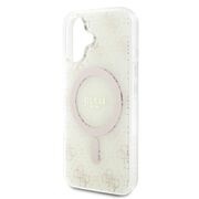 Husa pentru  iPhone 16 Plus cu MagSafe Guess - IML Series - alb arctic