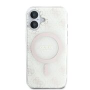 Husa pentru  iPhone 16 Plus cu MagSafe Guess - IML Series - alb arctic