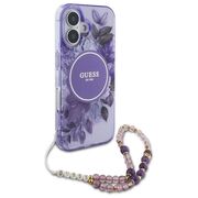 Husa pentru  iPhone 16 Plus cu MagSafe Guess - IML Series - mov