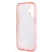 Husa pentru  iPhone 16 Plus cu MagSafe Guess - IML Series - roz neon