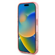 Husa pentru  iPhone 16 Plus cu MagSafe Guess - IML Series - roz neon
