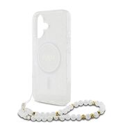 Husa pentru  iPhone 16 Plus cu MagSafe Guess - IML Series - transparent