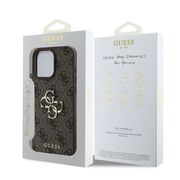 Husa pentru  iPhone 16 Pro Guess - Hardcase 4G Series - maro