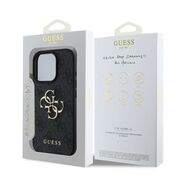 Husa pentru  iPhone 16 Pro Guess - Hardcase 4G Series - negru denim