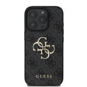 Husa pentru  iPhone 16 Pro Guess - Hardcase 4G Series - negru denim