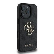 Husa pentru  iPhone 16 Pro Guess - Hardcase 4G Series - negru denim
