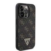 Husa pentru  iPhone 16 Pro Guess - Hardcase 4G Series - negru