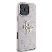 Husa pentru  iPhone 16 Pro Guess - Hardcase 4G Series - roz