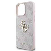 Husa pentru  iPhone 16 Pro Guess - Hardcase 4G Series - roz