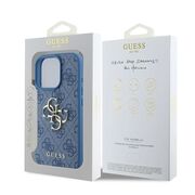 Husa pentru  iPhone 16 Pro Max Guess - Hardcase 4G Series - albastru
