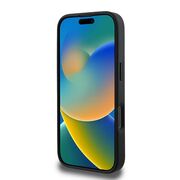 Husa pentru  iPhone 16 Pro Max Guess - Hardcase 4G Series - negru denim