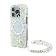 Husa pentru  iPhone 16 Pro Max cu MagSafe Guess - IML Series - alb
