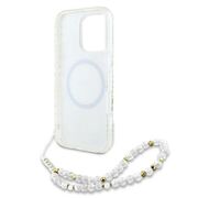 Husa pentru  iPhone 16 Pro Max cu MagSafe Guess - IML Series - alb