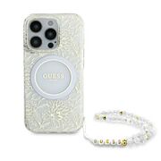 Husa pentru  iPhone 16 Pro Max cu MagSafe Guess - IML Series - alb