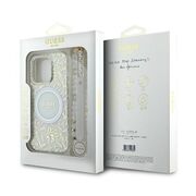 Husa pentru  iPhone 16 Pro Max cu MagSafe Guess - IML Series - alb