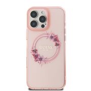 Husa pentru  iPhone 16 Pro Max cu MagSafe Guess - IML Series - roz neo
